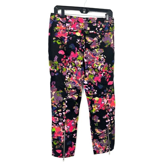 W118 by Walter Baker Womens Size S Floral Dustin Cropped Moto Jeans Pants 1117H - Picture 3 of 11